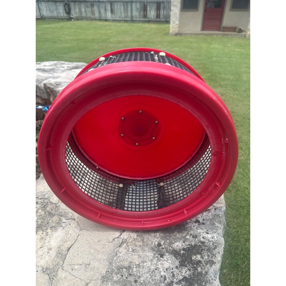 Raptor Wheel Sugar Glider Small Animal Red Cage Mount